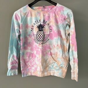 EUC Myrtle beach tie dye sweatshirt​